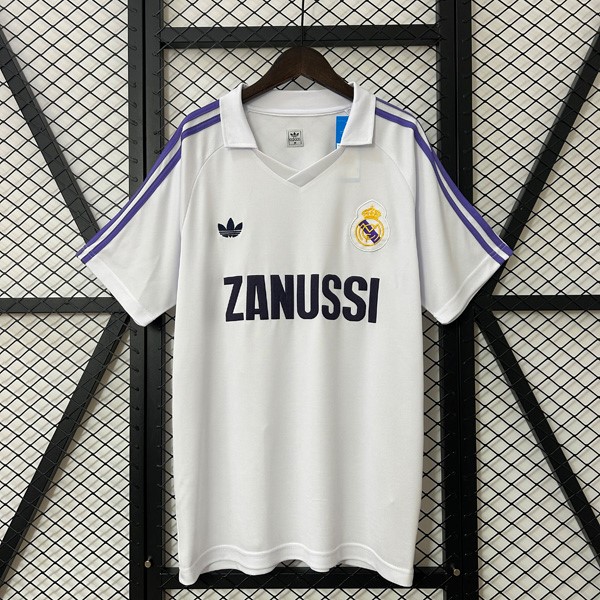Tailandia Camiseta Real Madrid Primera equipo Retro 1984-1985